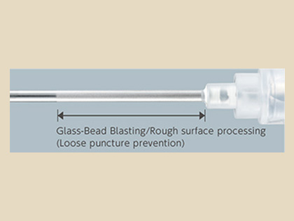 Preventional treatment for needle loosening